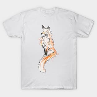 Fox - oil painting T-Shirt